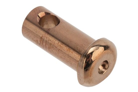 Lantac’s Smoothcam Domed Cam Pin is machined from stainless steel and hardened for extra strength with a natural copper finish